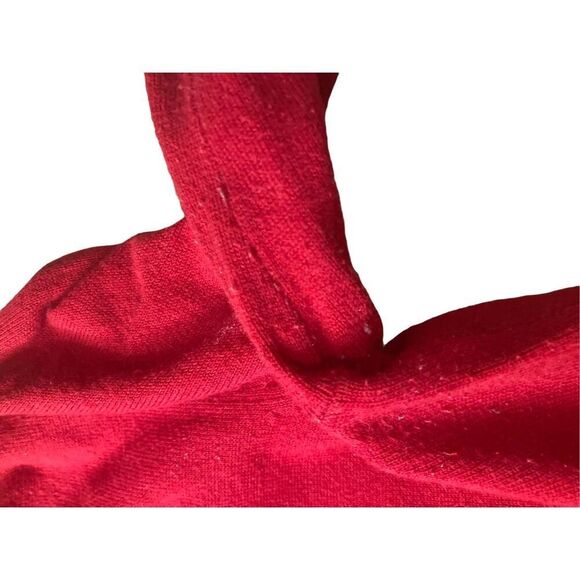 Notations Ruffled Sweater Sheer Stripes Winter Everyday Preppy - Picture 8 of 14